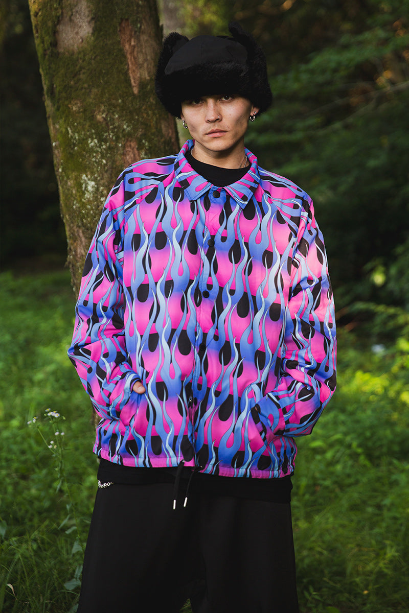 IRON CROSS EMBROIDERY REVERSIBLE COACH JKT