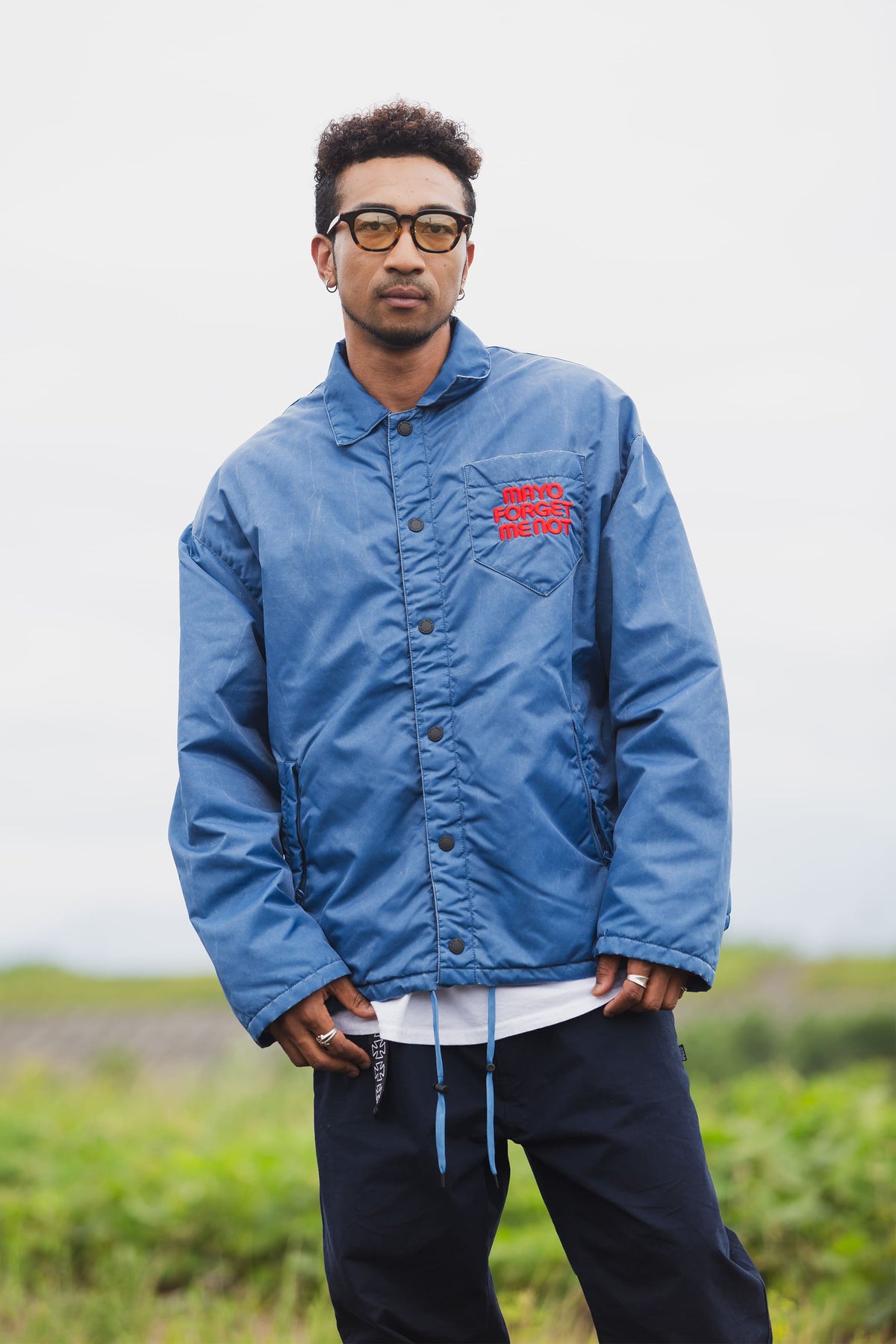 SNAKE CROSS BORN EMBROIDERY COACH JKT