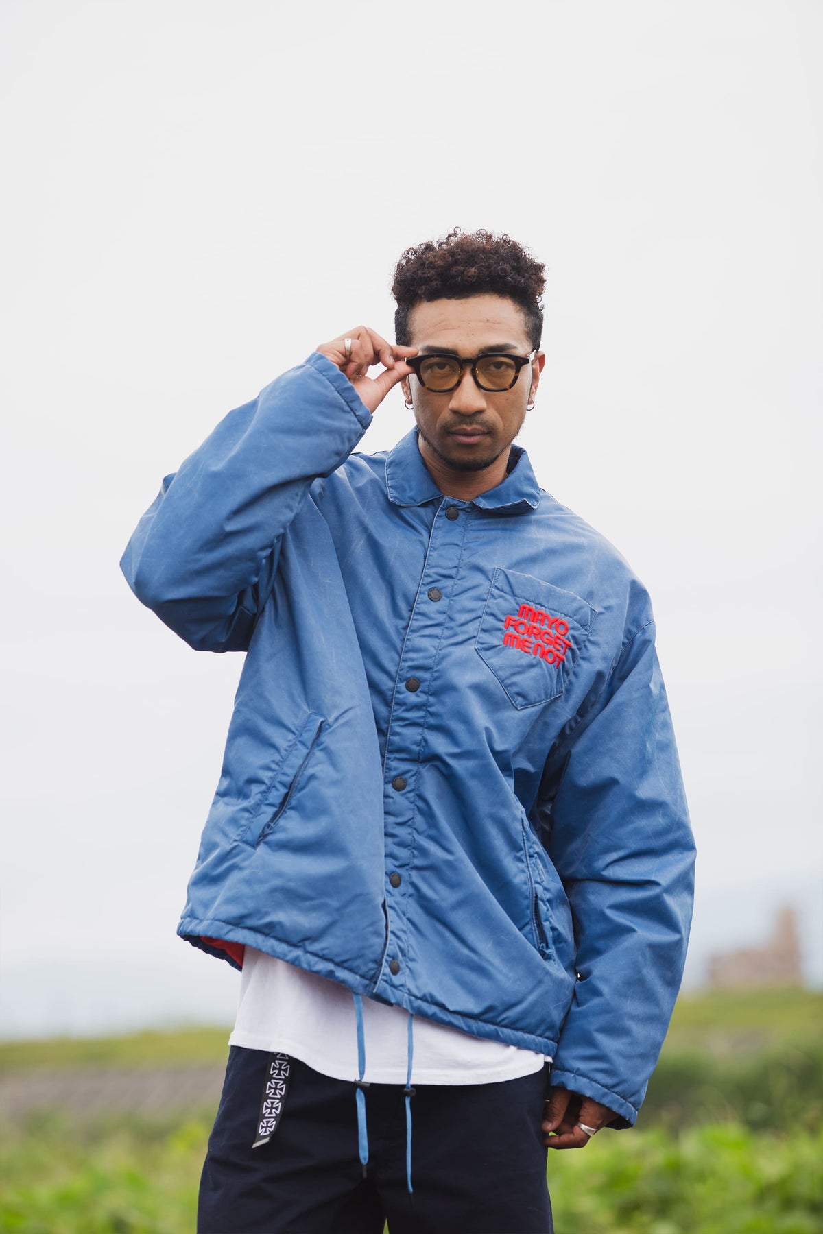SNAKE CROSS BORN EMBROIDERY COACH JKT