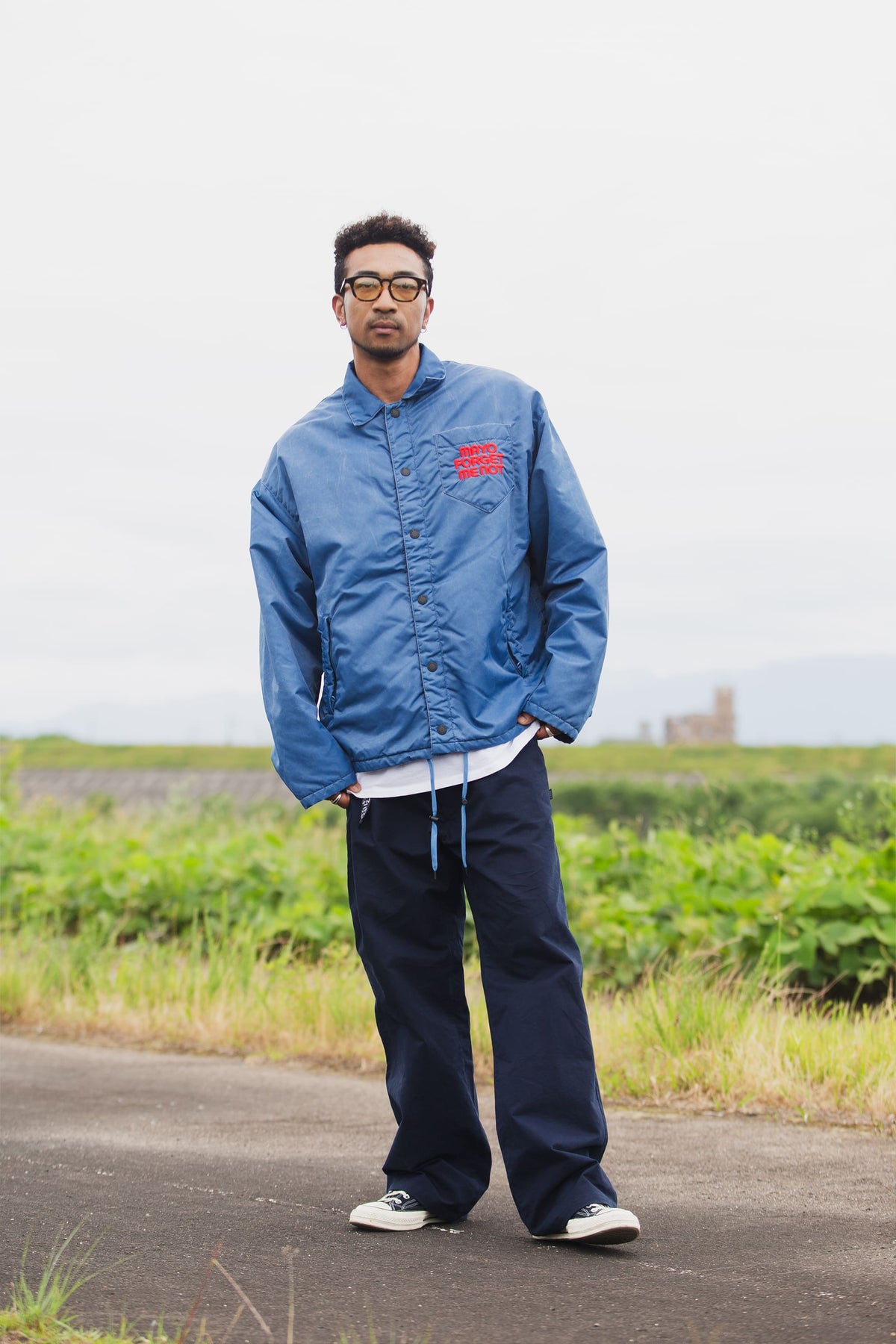 SNAKE CROSS BORN EMBROIDERY COACH JKT