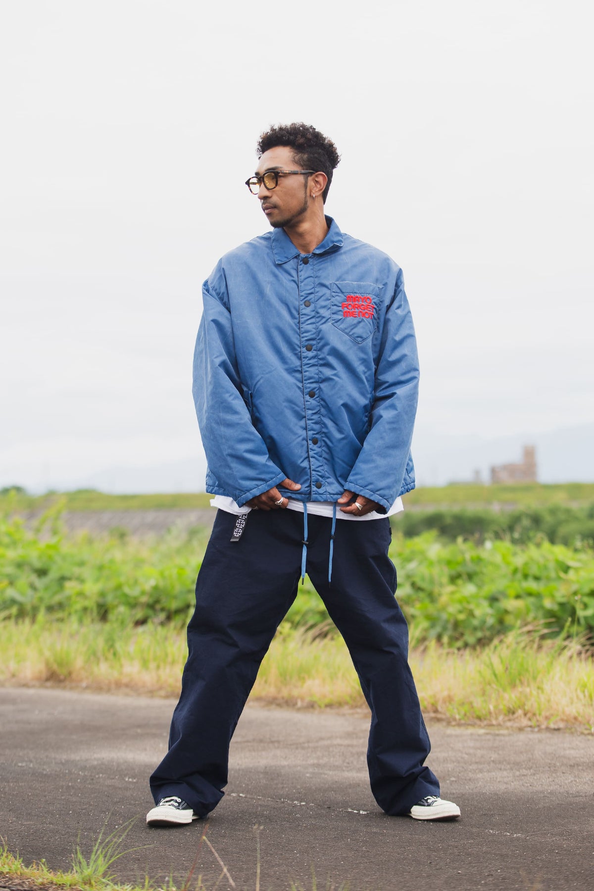 SNAKE CROSS BORN EMBROIDERY COACH JKT