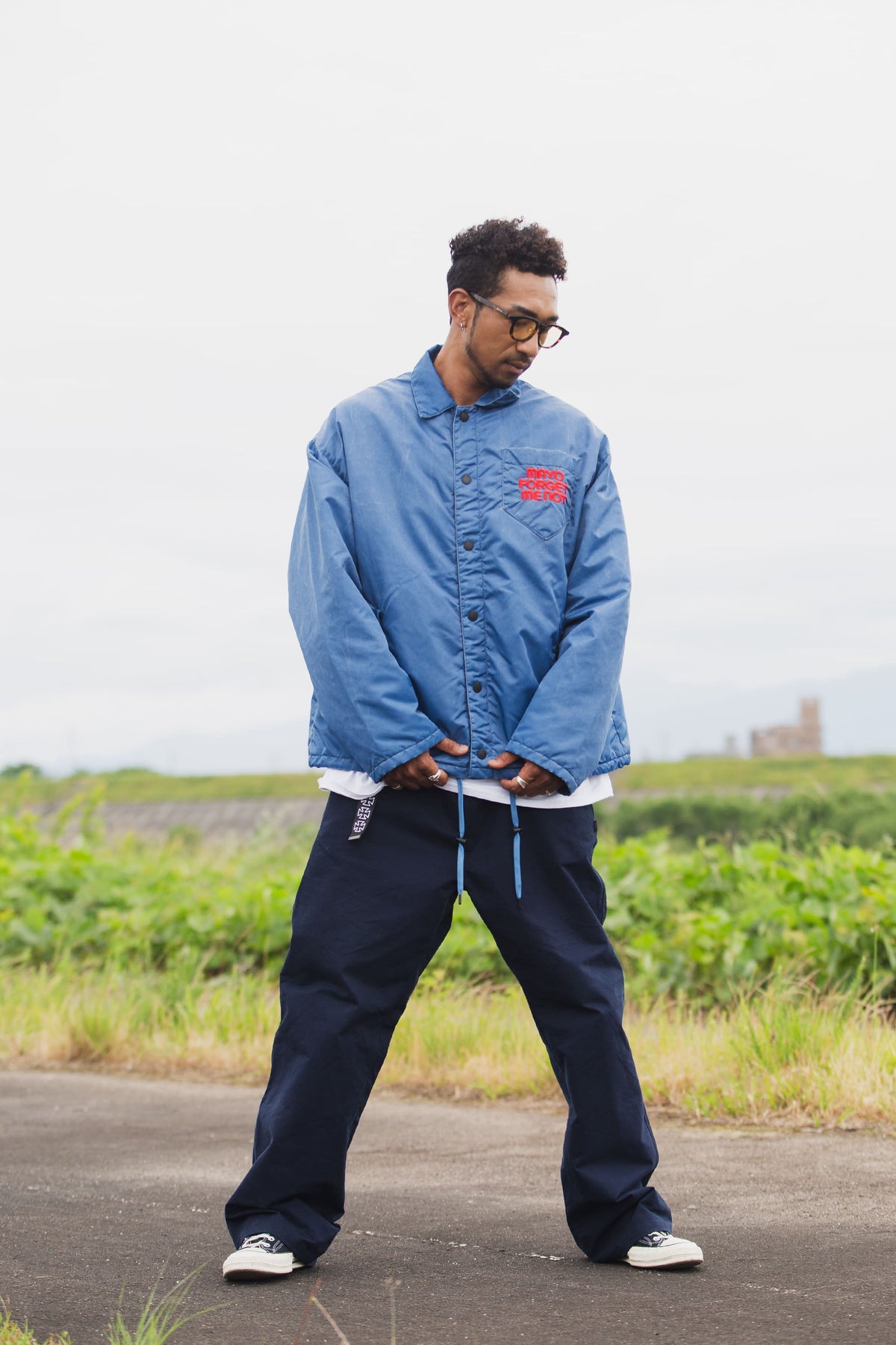 SNAKE CROSS BORN EMBROIDERY COACH JKT