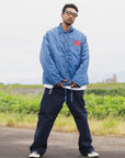 SNAKE CROSS BORN EMBROIDERY COACH JKT