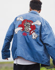 SNAKE CROSS BORN EMBROIDERY COACH JKT