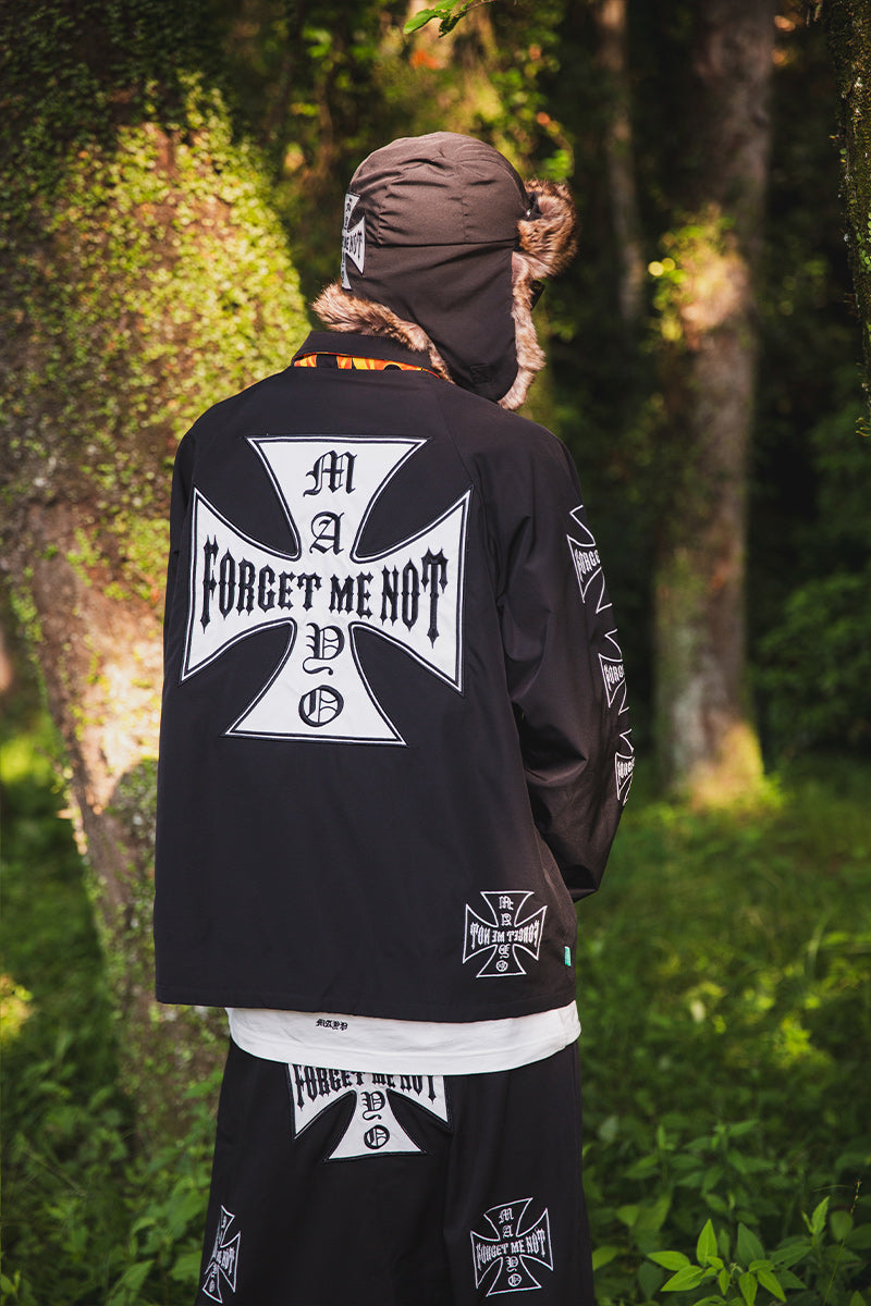 IRON CROSS EMBROIDERY REVERSIBLE COACH JKT – MAYO