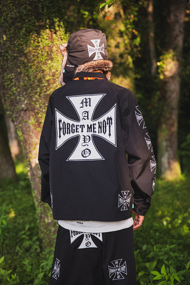 IRON CROSS EMBROIDERY REVERSIBLE COACH JKT