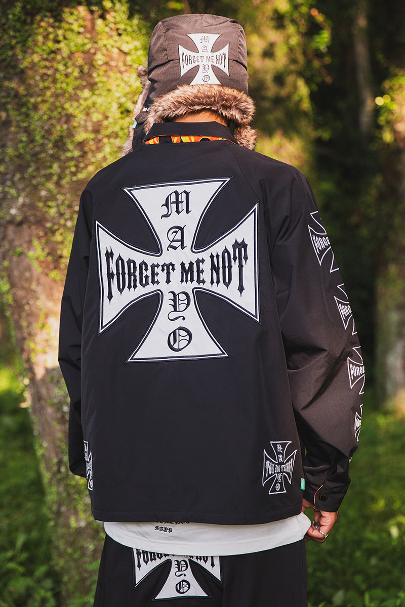 IRON CROSS EMBROIDERY REVERSIBLE COACH JKT – MAYO