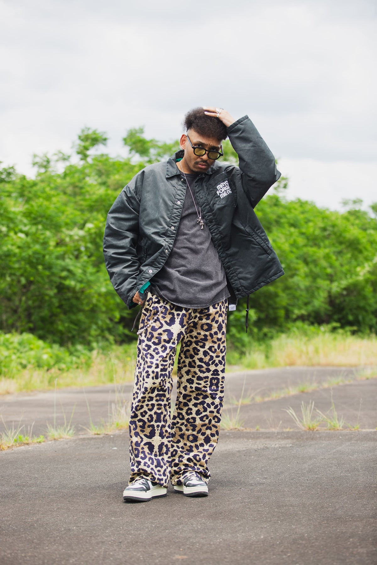 SNAKE CROSS BORN EMBROIDERY COACH JKT