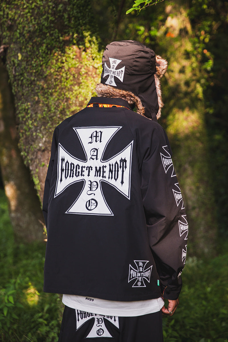 IRON CROSS EMBROIDERY REVERSIBLE COACH JKT