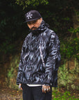 MAYO FIRE EMBROIDERY  Mountain Parka -  FIRE BLACK