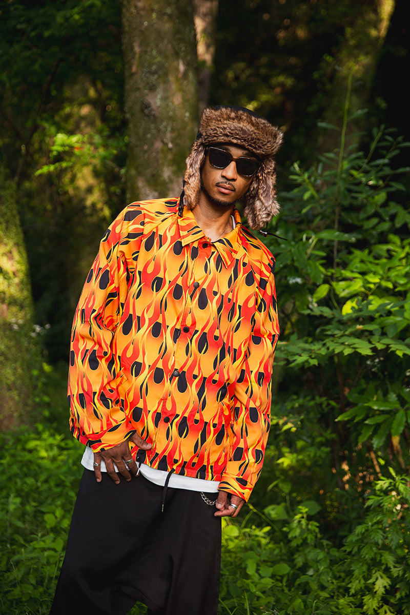 IRON CROSS EMBROIDERY REVERSIBLE COACH JKT