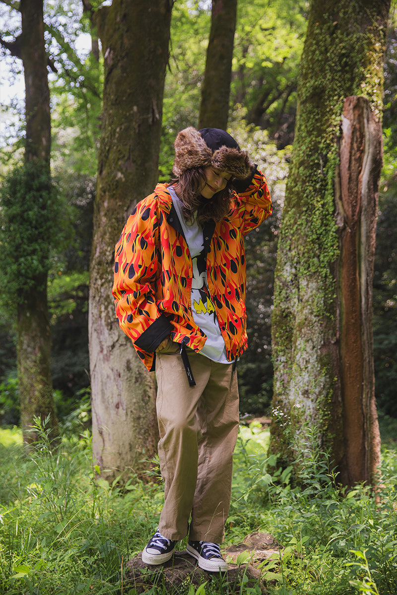 IRON CROSS EMBROIDERY REVERSIBLE COACH JKT