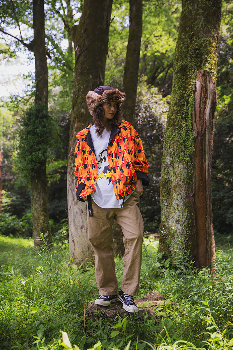 IRON CROSS EMBROIDERY REVERSIBLE COACH JKT