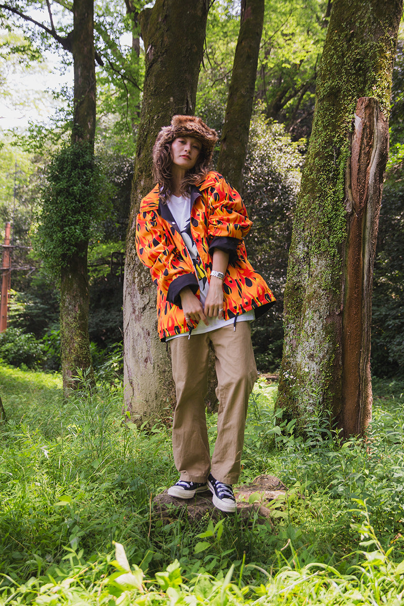 MAYO EMBROIDERY CHINO PANTS