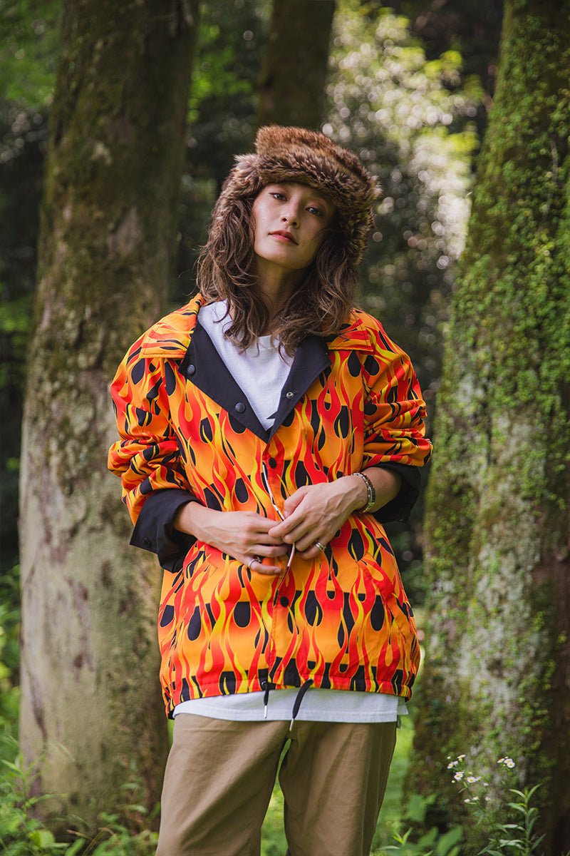 IRON CROSS EMBROIDERY REVERSIBLE COACH JKT