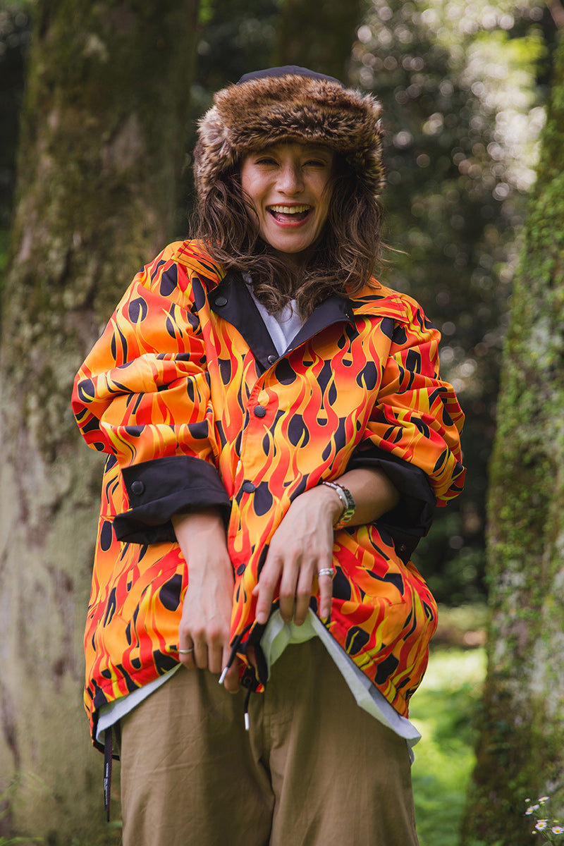 IRON CROSS EMBROIDERY REVERSIBLE COACH JKT