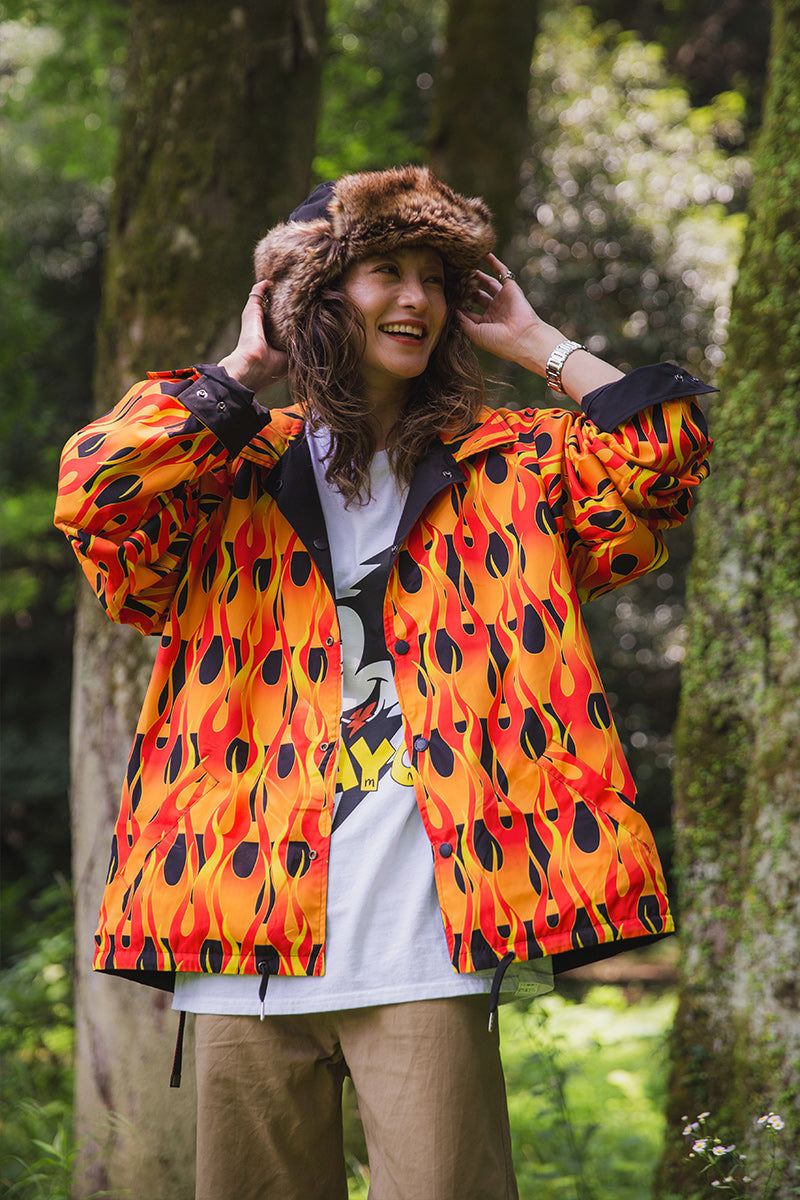 IRON CROSS EMBROIDERY REVERSIBLE COACH JKT