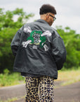 SNAKE CROSS BORN EMBROIDERY COACH JKT