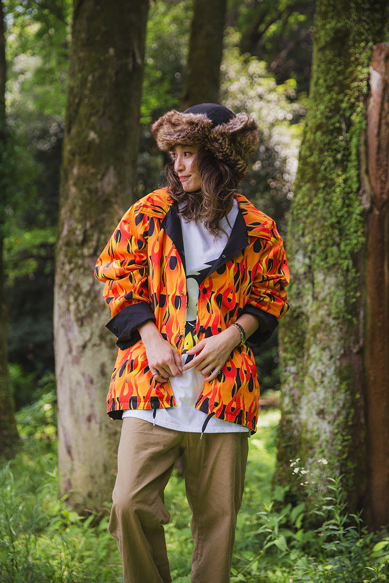 IRON CROSS EMBROIDERY REVERSIBLE COACH JKT