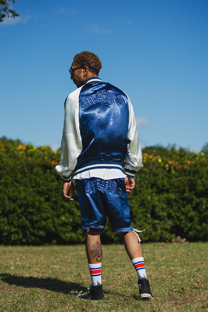EAGLE THUNDER EMBROIDERY REVERSIBLE SOUVENIR JACKET – MAYO