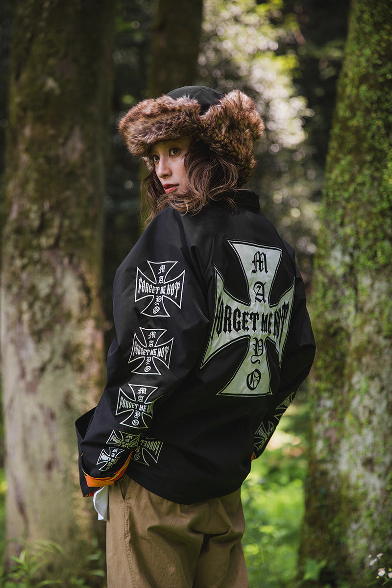 IRON CROSS EMBROIDERY REVERSIBLE COACH JKT