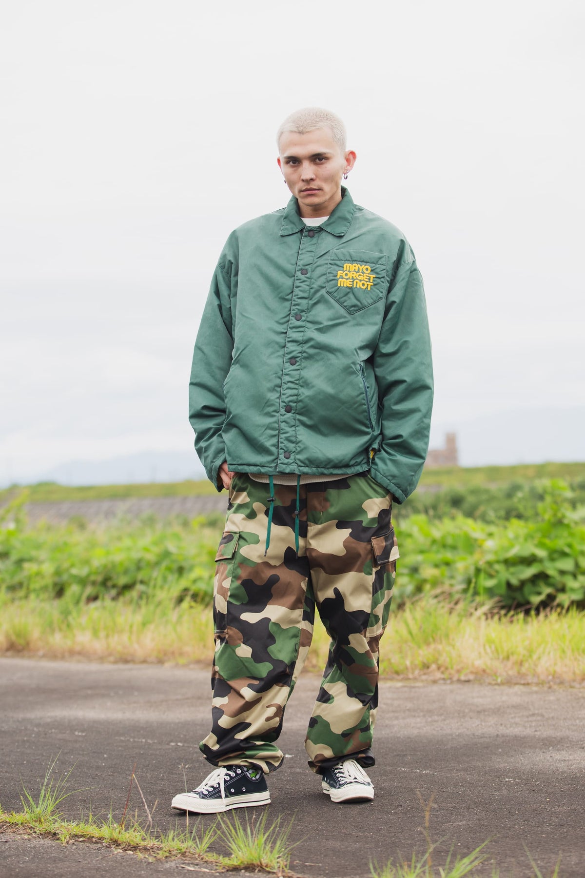 SNAKE CROSS BORN EMBROIDERY COACH JKT