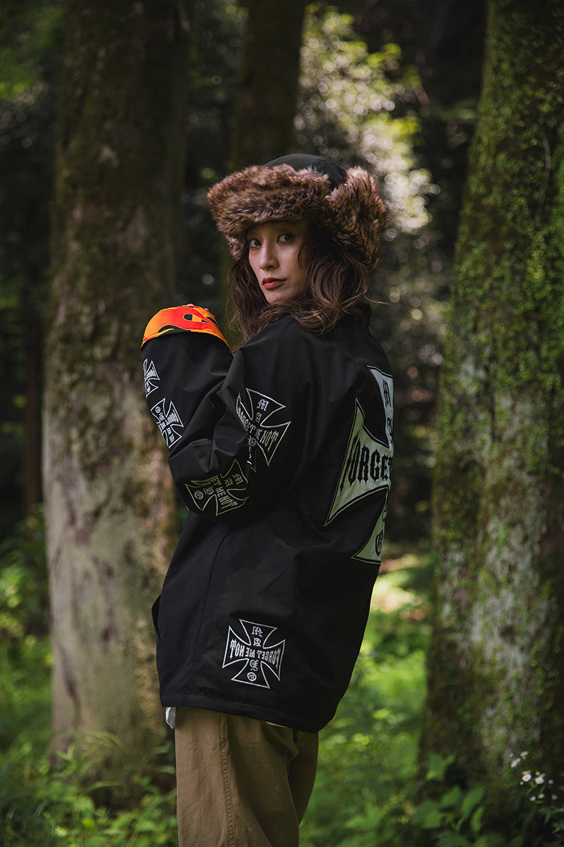 IRON CROSS EMBROIDERY REVERSIBLE COACH JKT