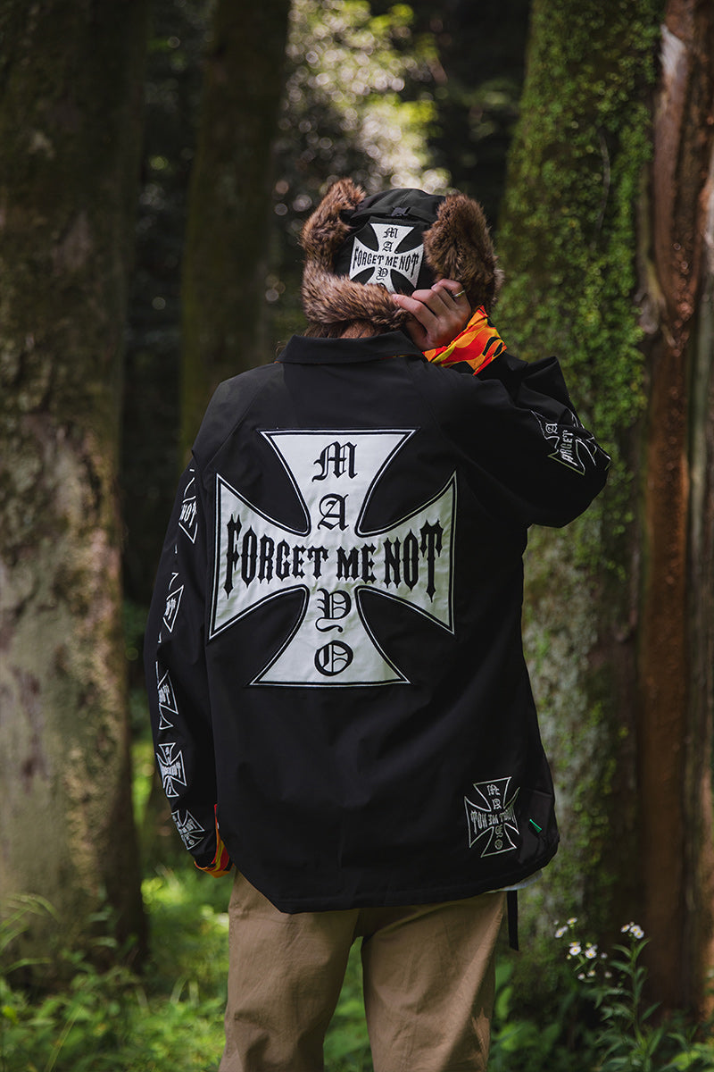 IRON CROSS EMBROIDERY REVERSIBLE COACH JKT