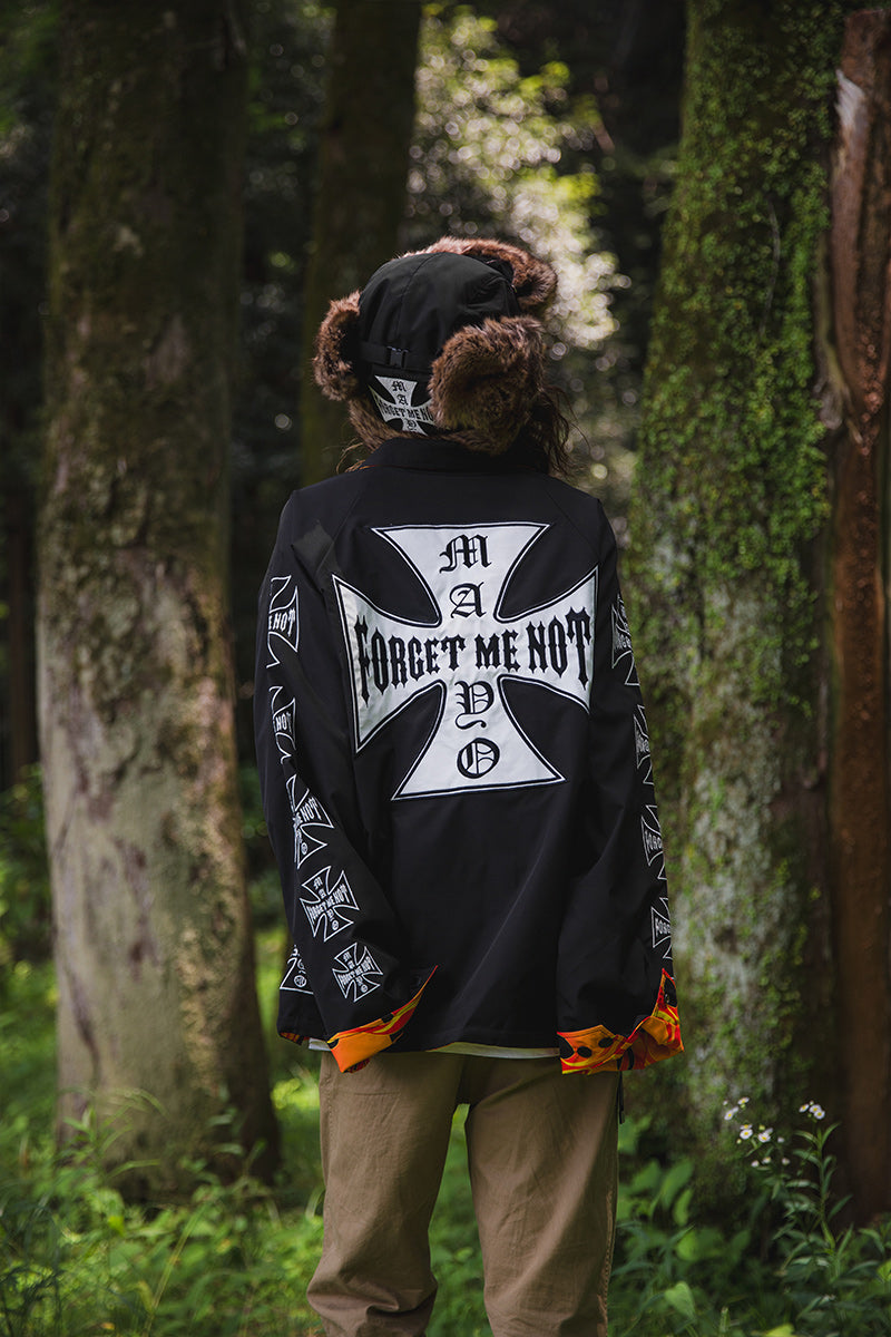 IRON CROSS EMBROIDERY REVERSIBLE COACH JKT