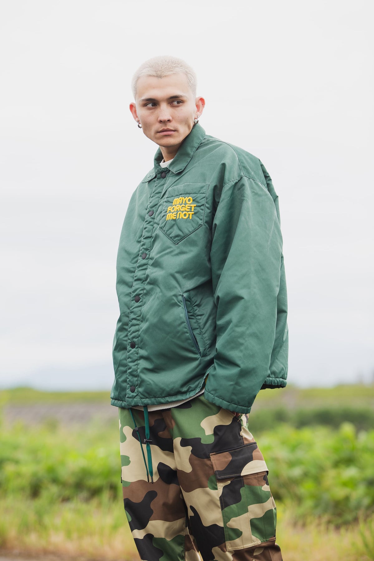 SNAKE CROSS BORN EMBROIDERY COACH JKT
