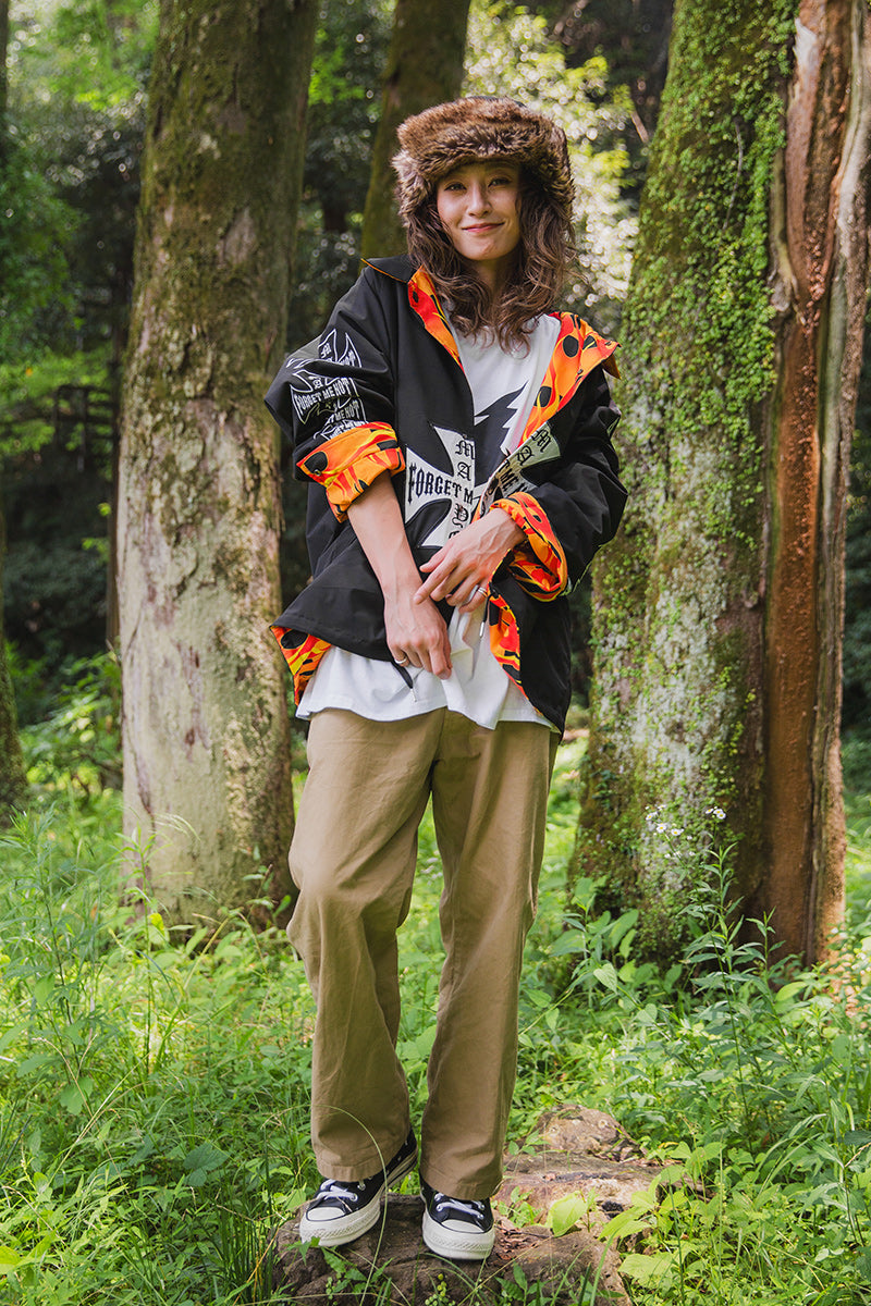 IRON CROSS EMBROIDERY REVERSIBLE COACH JKT