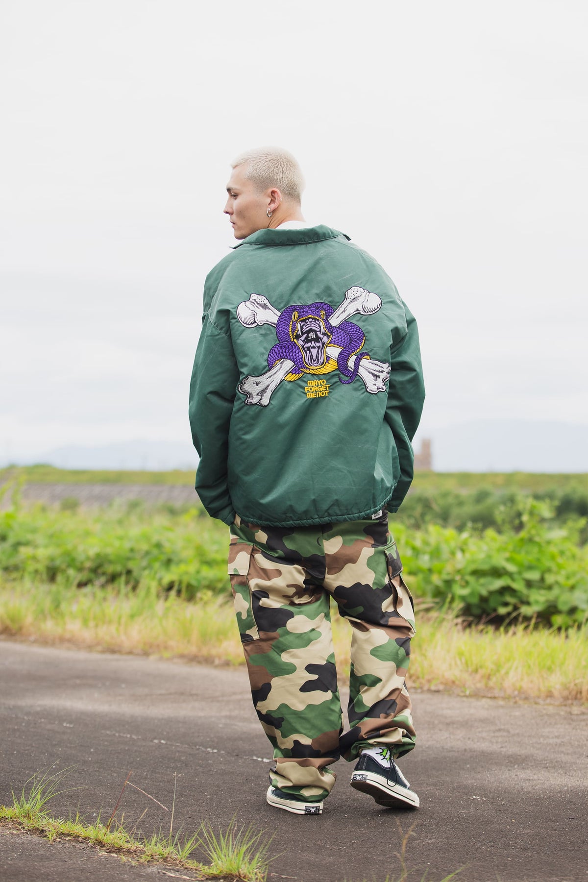 MAYO MILITARY NYLON CARGO PANTS