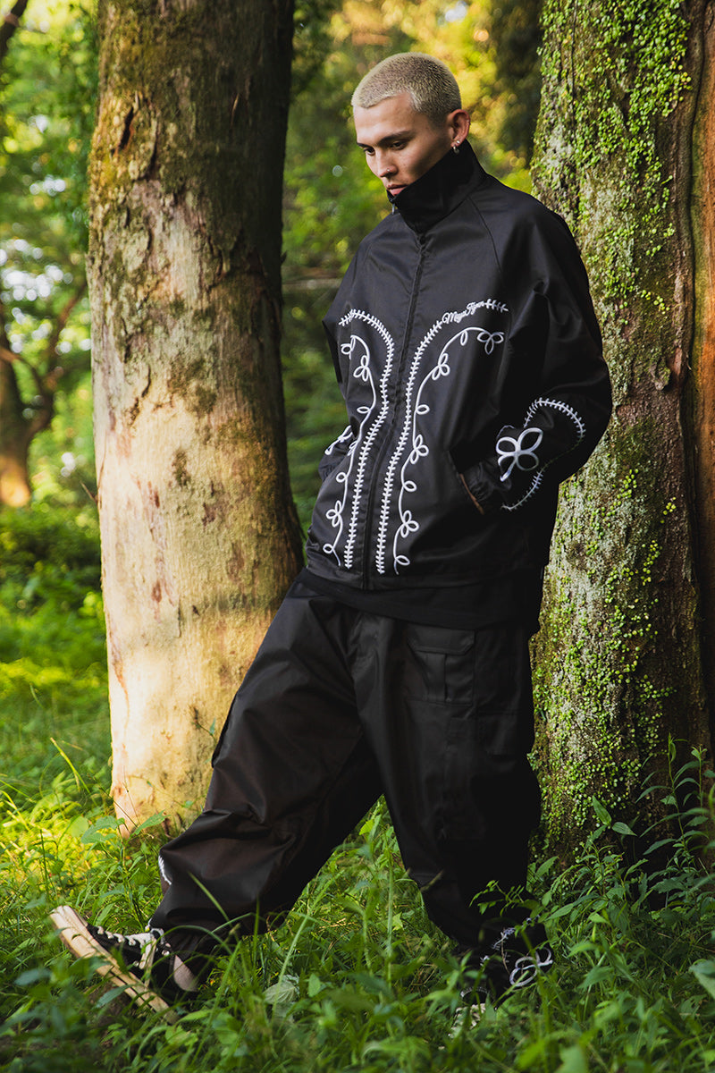 WESTERN EMBROIDERY NYLON JKT