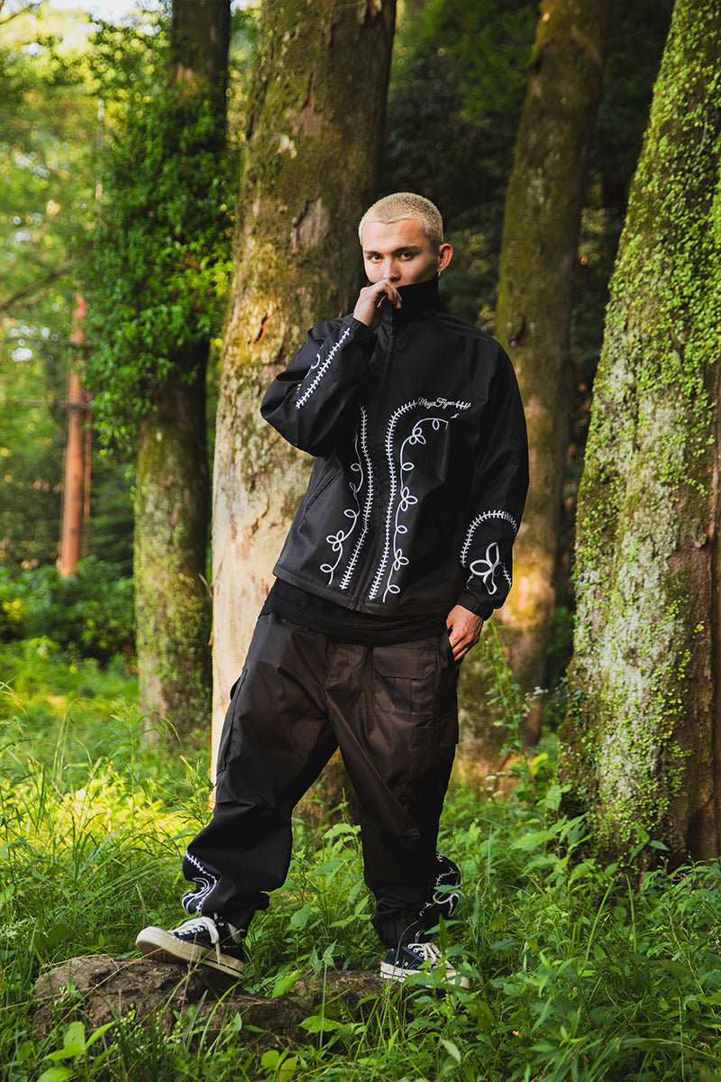 WESTERN EMBROIDERY NYLON JKT