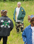 SNAKE CROSS BORN EMBROIDERY COACH JKT