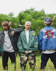 SNAKE CROSS BORN EMBROIDERY COACH JKT