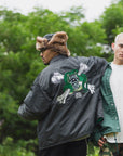 SNAKE CROSS BORN EMBROIDERY COACH JKT