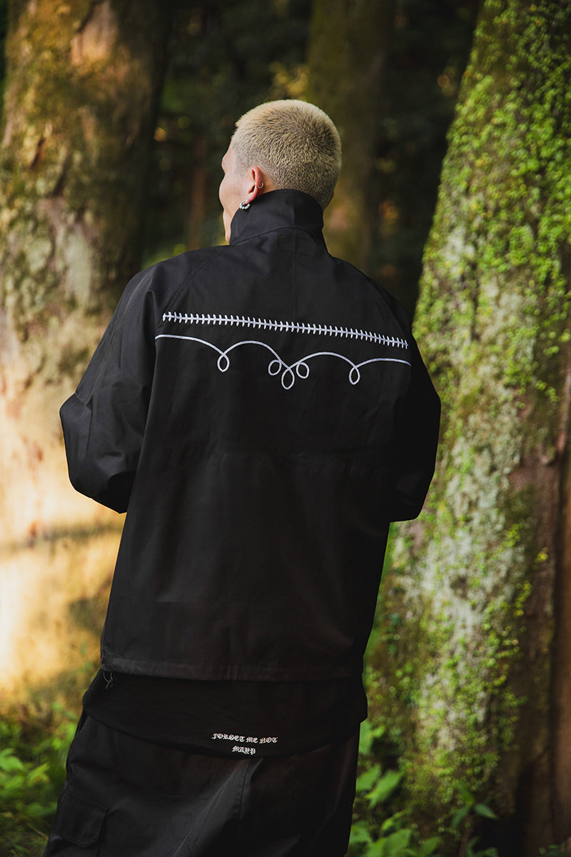 WESTERN EMBROIDERY NYLON JKT