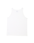 MAYO LAYERED Plain TANK TOP -WHITE