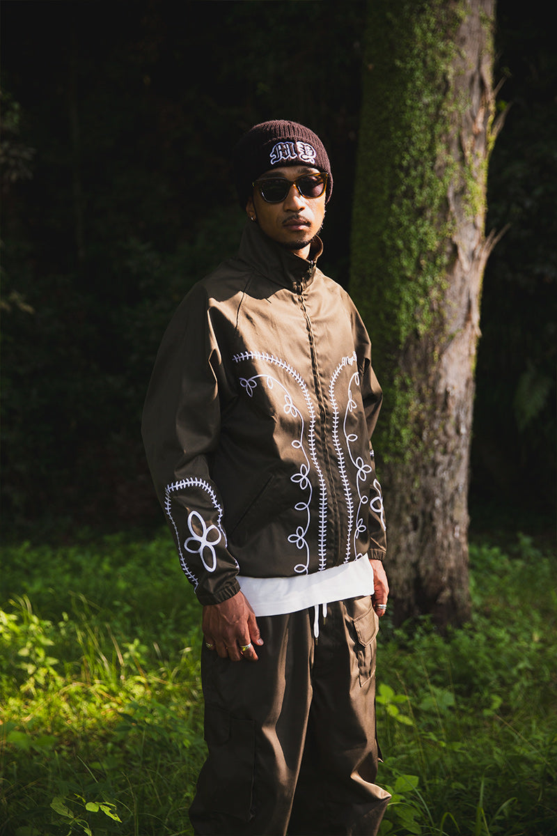 WESTERN EMBROIDERY NYLON JKT