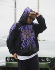 GREAT MAYO THUNDER EMBROIDERY ZIP UP HOODIE