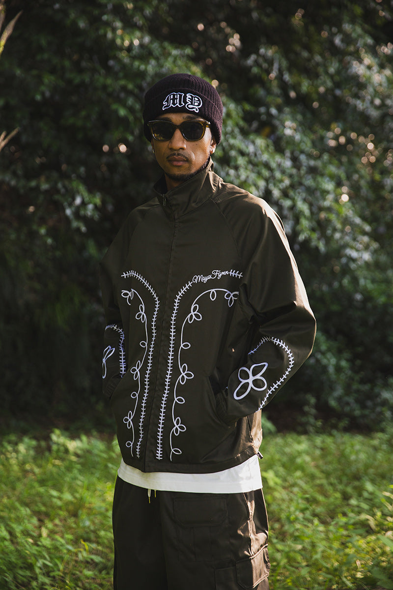 WESTERN EMBROIDERY NYLON JKT