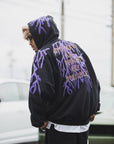 GREAT MAYO THUNDER EMBROIDERY ZIP UP HOODIE