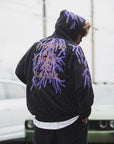 GREAT MAYO THUNDER EMBROIDERY ZIP UP HOODIE