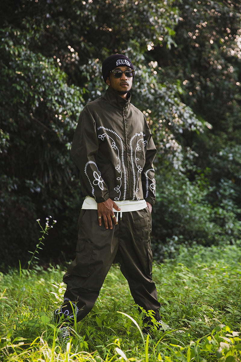 WESTERN EMBROIDERY NYLON JKT