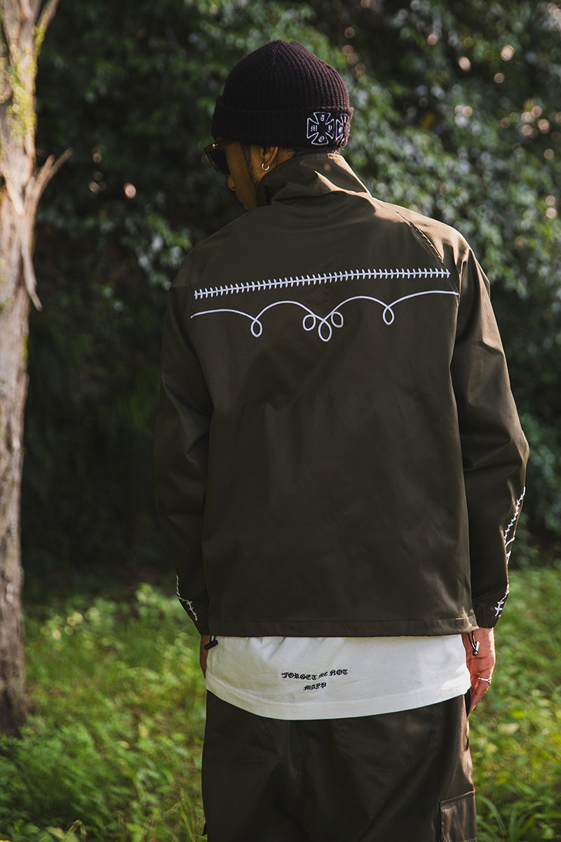 WESTERN EMBROIDERY NYLON JKT