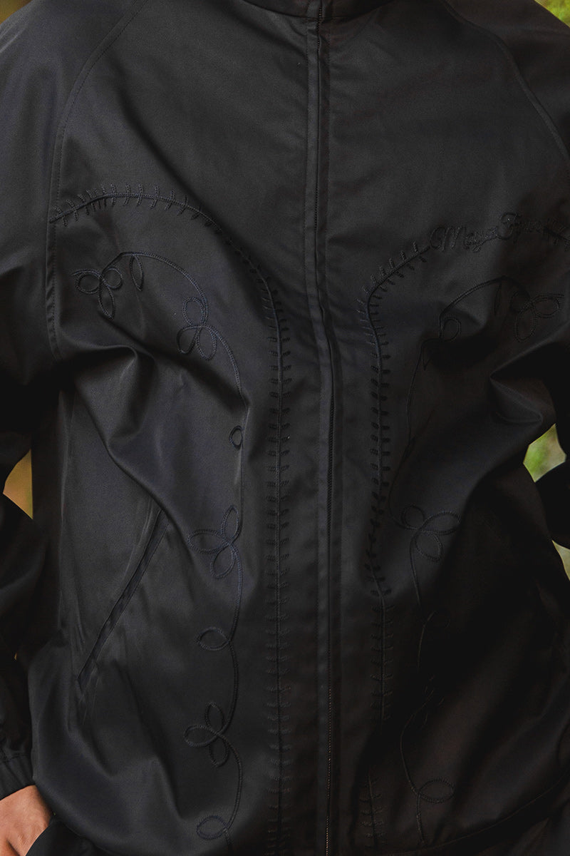 WESTERN EMBROIDERY NYLON JKT