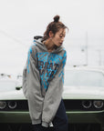 GREAT MAYO THUNDER EMBROIDERY ZIP UP HOODIE