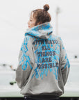 GREAT MAYO THUNDER EMBROIDERY ZIP UP HOODIE