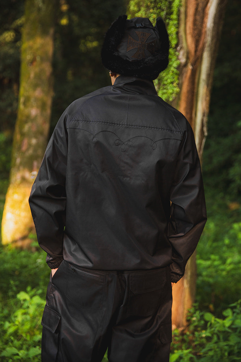 WESTERN EMBROIDERY NYLON JKT